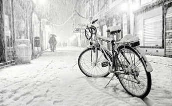 хранение велосипеда зимой